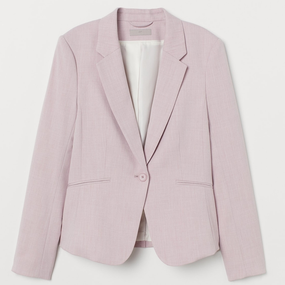 H&M Light Pink Blazer